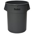 Continental Commercial Products Trash Receptacle, 32 gal Capacity, Plastic, Gray 3200GY